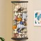 Corner Stuffed Animal Storage Hammock – Adjustable Length (34.25"-59") Wall-Mounted Organizer, Space-Saving Toy Net for Nursery, Playroom, Kids’ Bedroom – Black